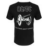 AC/DC Unisex Adult About To Rock Back Print T-Shirt