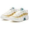Fila Panini Fashion Classic Versatile Comfortable Daily Low-Top Retro Basketball Shoes Women Sneaker White Yellow Green F12W031218FSH