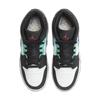 Air Jordan 1 Mid SE GS Formula 23 Pack Kids Sneakers Black White Hyper-Jade FQ8095-001