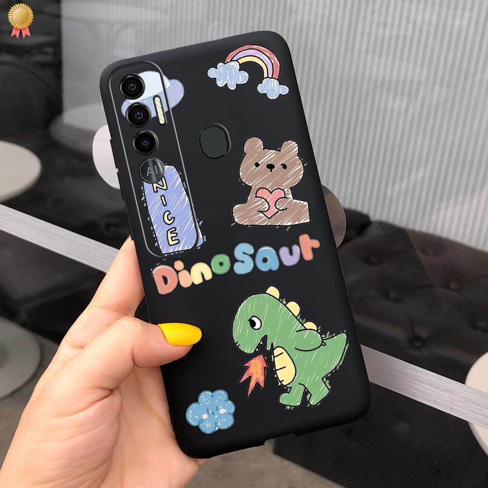 For Tecno Spark 7 P Pro 7P 7Pro Case Cute Girls Bear Back Cover Silicone For Tecno Spark7 P Pro Spark 7 P Pro 7P 7Pro Phone Case