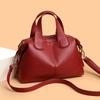 Chic Leather Tote Bag with Removable Strap Versatile Practical Women's Handbag Vintage Shoulder Bag