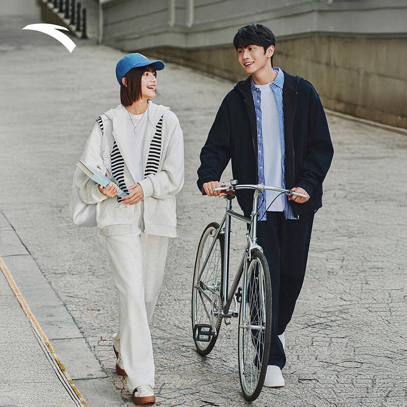 Anta Men s Fleece Lined Hooded Tracksuit 3XL