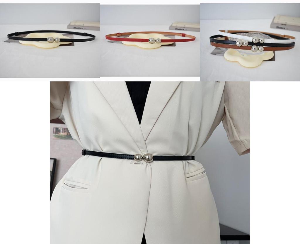 Trendiger Damen Taillengürtel in modischem PU-Leder für Kleider und Mäntel