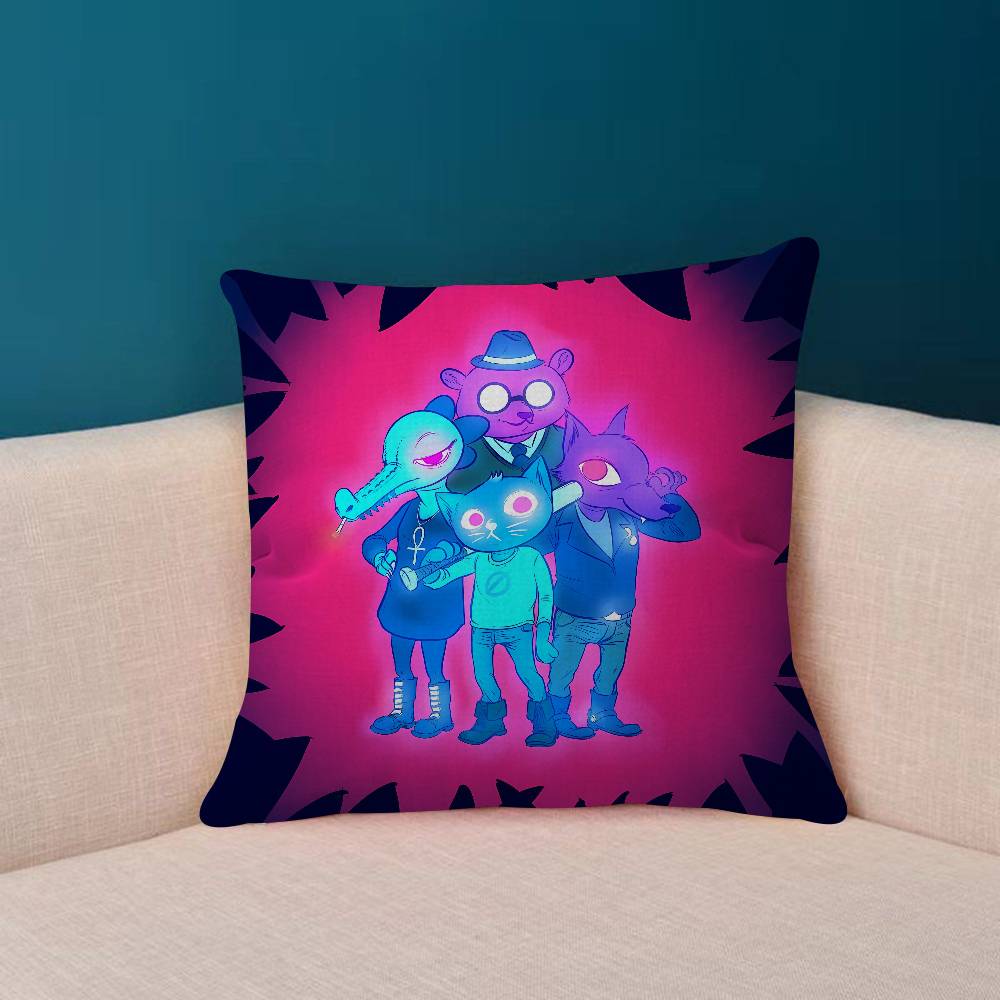 Anime N-Night In The Woods Game Pillow Case Plush Fabric Soft Double Sided Print Sofa Cushion Cover Throw Pillow Covers
