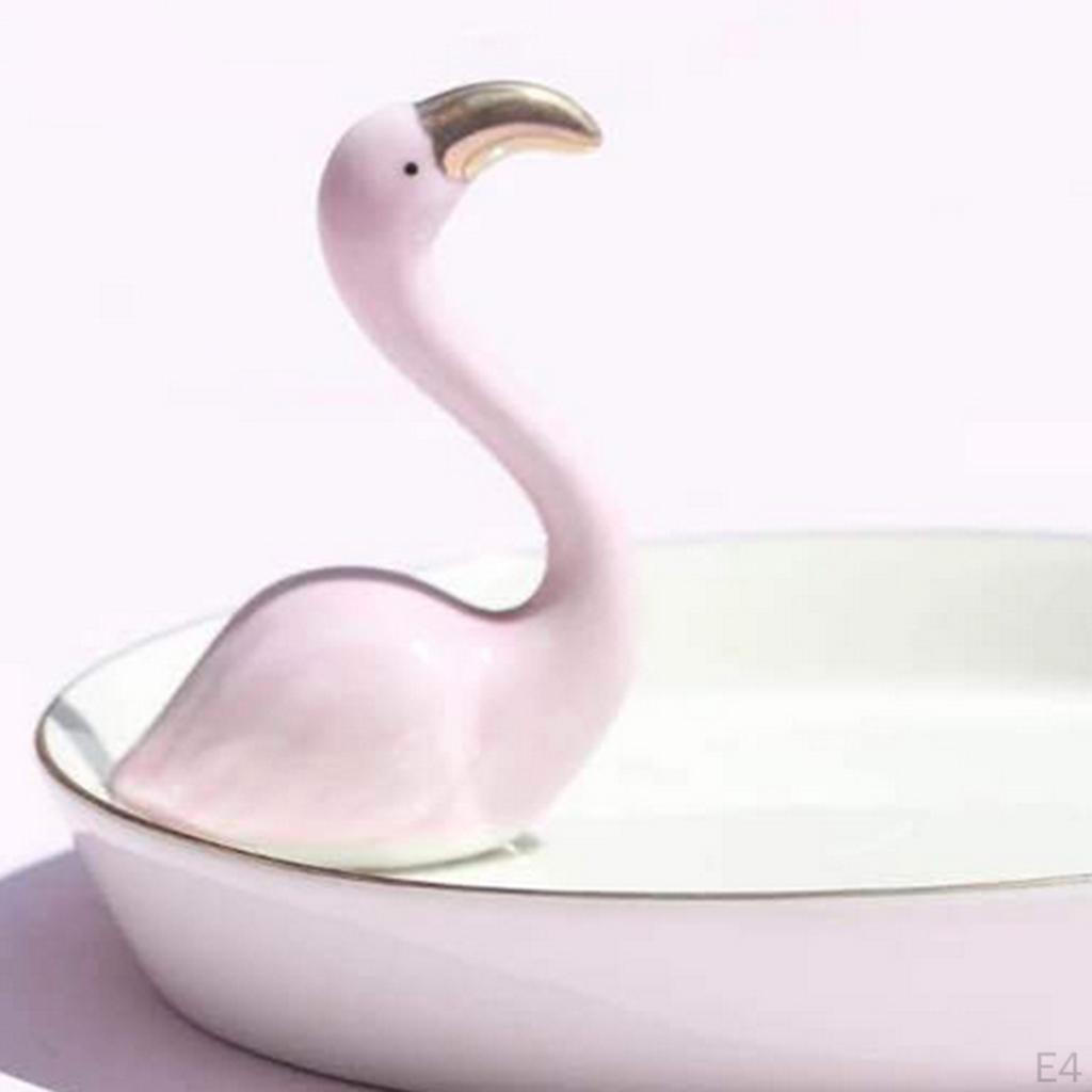 Animal Jewelry Tray Ceramic Porcelain Dish Holder Display Ring Storage Box Decoration