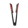 Hair Straightening Clamp Good Elasticity Hollow Design Double Sided Straight Hair Styling Comb for