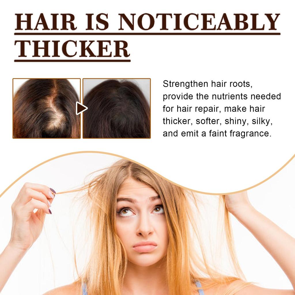 EELHOE Rice Water for Hair Growth Spray Improve Dry Damaged Hair Nourish Vitamins for Healthy Hair Regeneration Treatment Spray