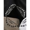 American vintage Cotton Fashion Brand Print Motorcycle Short sleeve T-shirt Men's Summer Foreign Trade Men's Vintage Cotton T-shirt