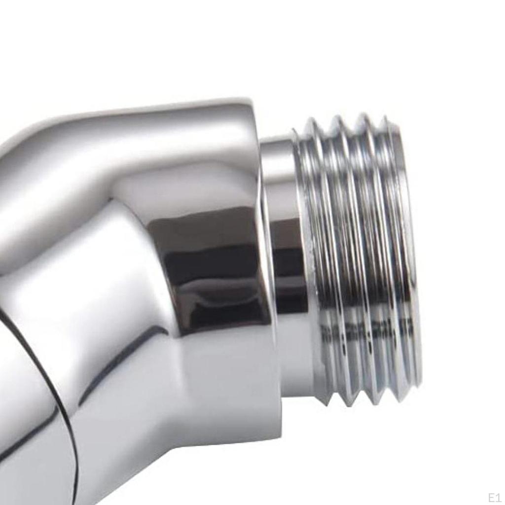 Shower Head Adapter Connector Handheld Connect Reliable, Extension Arm, Elbow