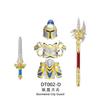 medieval Warcraft Strom Guard Featuring Arthas Accessories Scenes Building Blocks Figures Toy for Children Gifts DT8902 DT8904