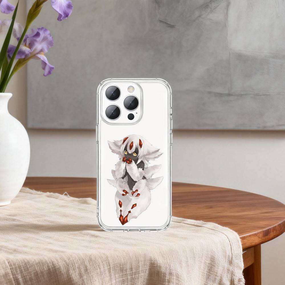 M-Made In A-Abyss-S Phone Case For iPhone17p,16,15,14,13Pro Max,us,Soft Silicone Transparent Cover