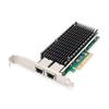 Adaptador Ethernet de Servidor Dual Port 10Gbps PCIe X8 Digitus, Intel X540 Bt2