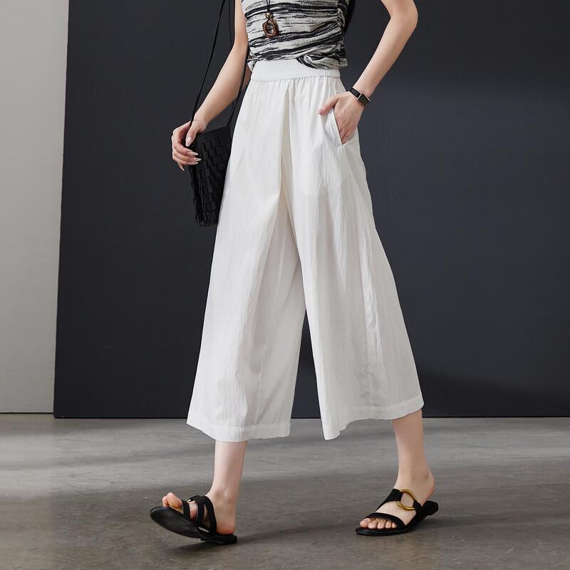 SOFSIL Women s Summer Lightweight Relaxed Wide-Leg Casual Pants 26/S