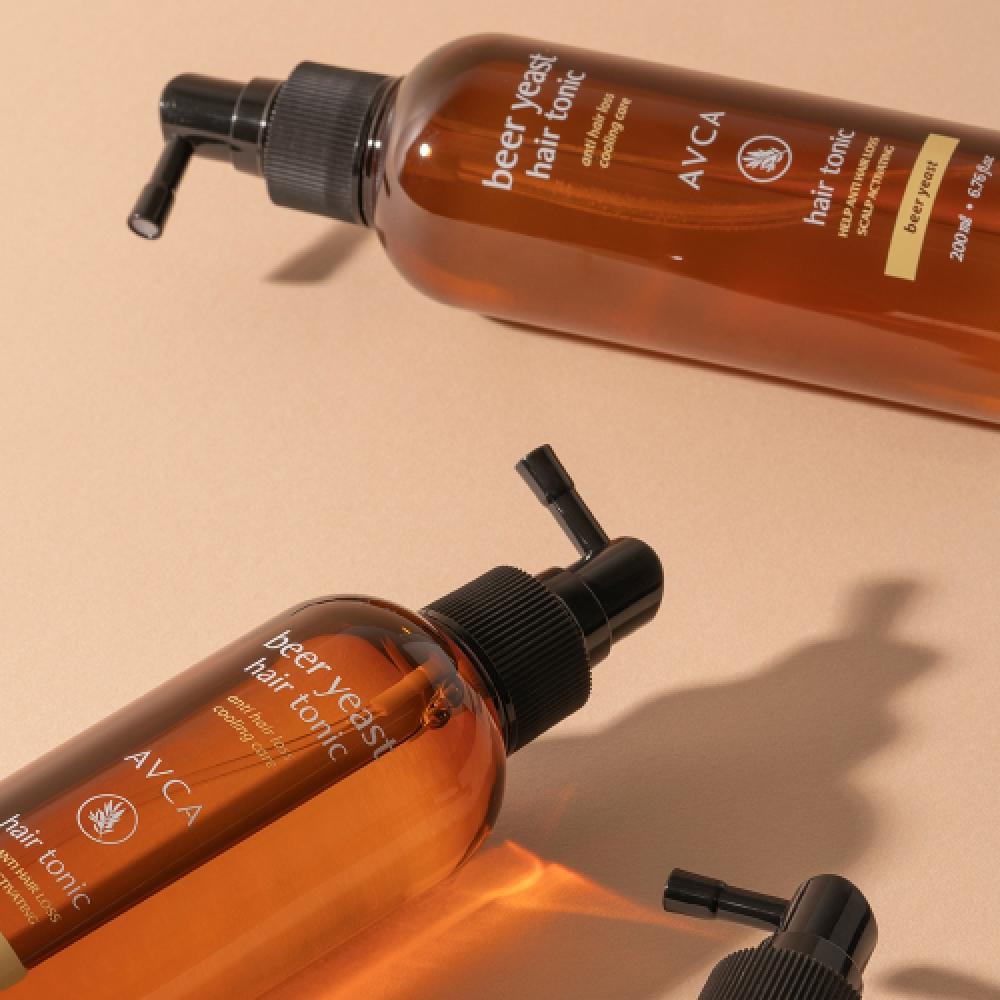 Avca Hair Tonic For Hair Loss With Beer Yeast 200ml 2 Packs