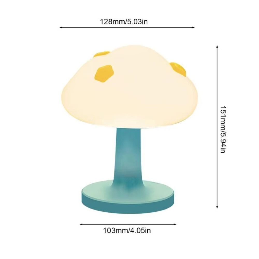 Dimming Cloud Table Lamp USB Charging Bedside Table Lamp Sleeping Atmosphere  Light  Bedside