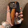 singer H-aRRy Music Styles  Phone Case For iPhone 17,16,15,14,13,12,11 Plus,Pro Max,XS,Colored Silver Plated Inside Cover