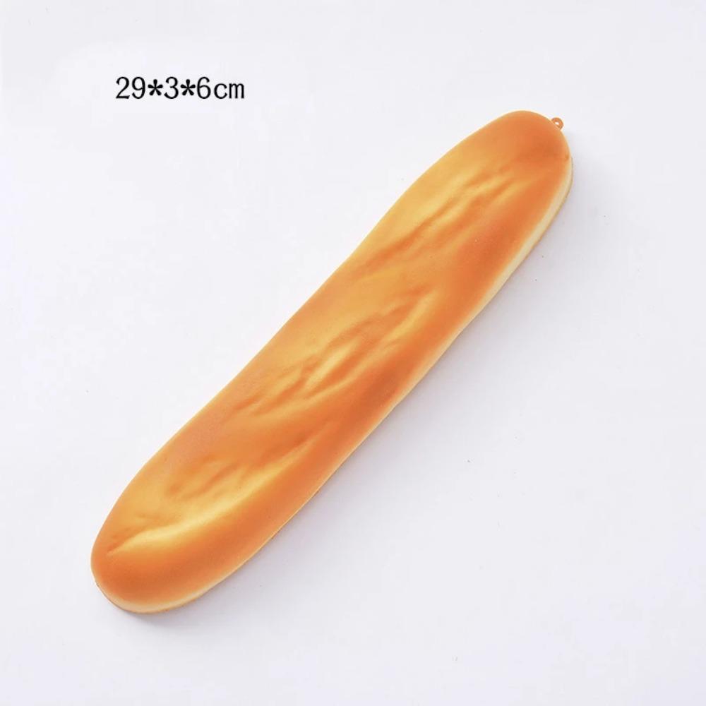 Squishy Bread Toast Food Creative Simulation Donuts Slow Rising Squeeze Stress Relief Toys Spoof Tease People Desktop Toy