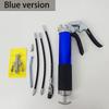 Manual Grip Grease Gun 400CC Aluminum Alloy 6000-7000PSI with Flexible Hose for Easy Greasing