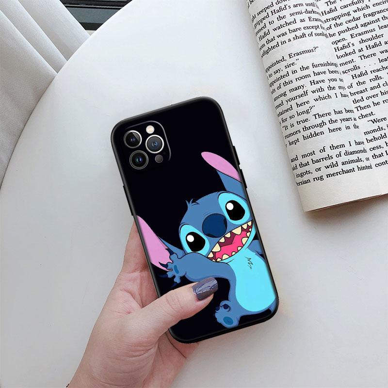 Cartoon Stitch Handyhülle für Samsung Galaxy S24 S25 Ultra FE Plus Edge A22 A24 A25 A35 A02S A21S