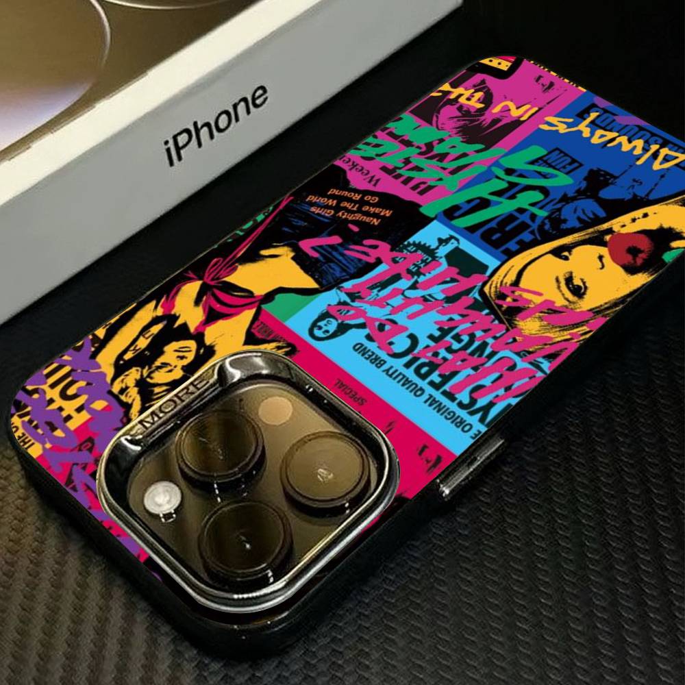 H-Hysteric G-Glamour Girl For IPhone 17 16 15 14 13 12 11 Pro Max Plus Matte Color Back Phone Cover