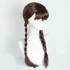 Wednesday Agnes Demille Cosplay Wig With Double Braid Hightemperature Silk For Cos Anime Fans