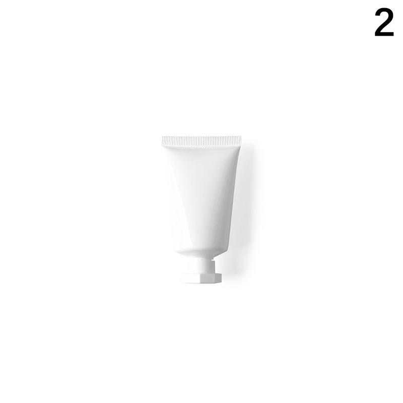 White 30G Cosmetic Soft Tubes Lotion Hand Cream Shampoo Liquid Container Tube Empty Bottle Portable Travel Shampoo Bottle