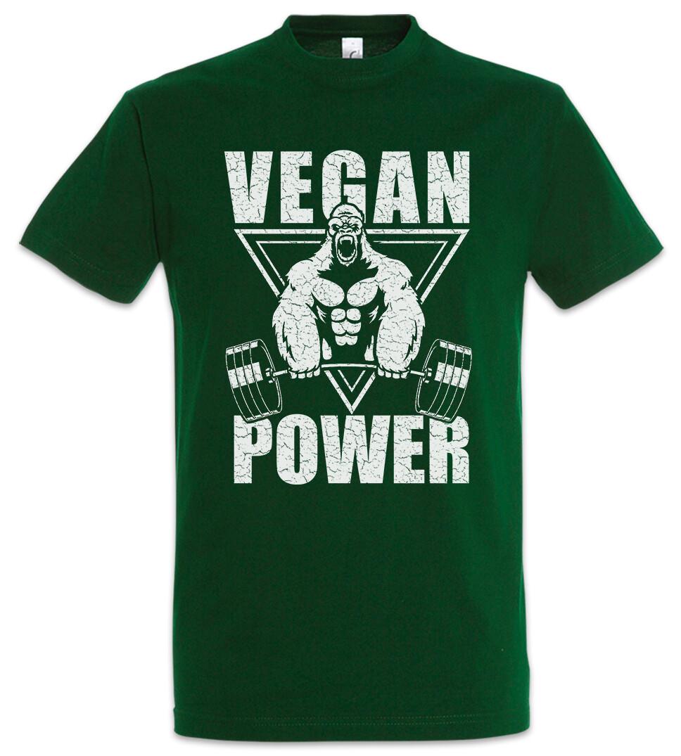 Vegan Power T-Shirt Vegan Speciesism Vegetarian Animal Rights Animal Welfare- M