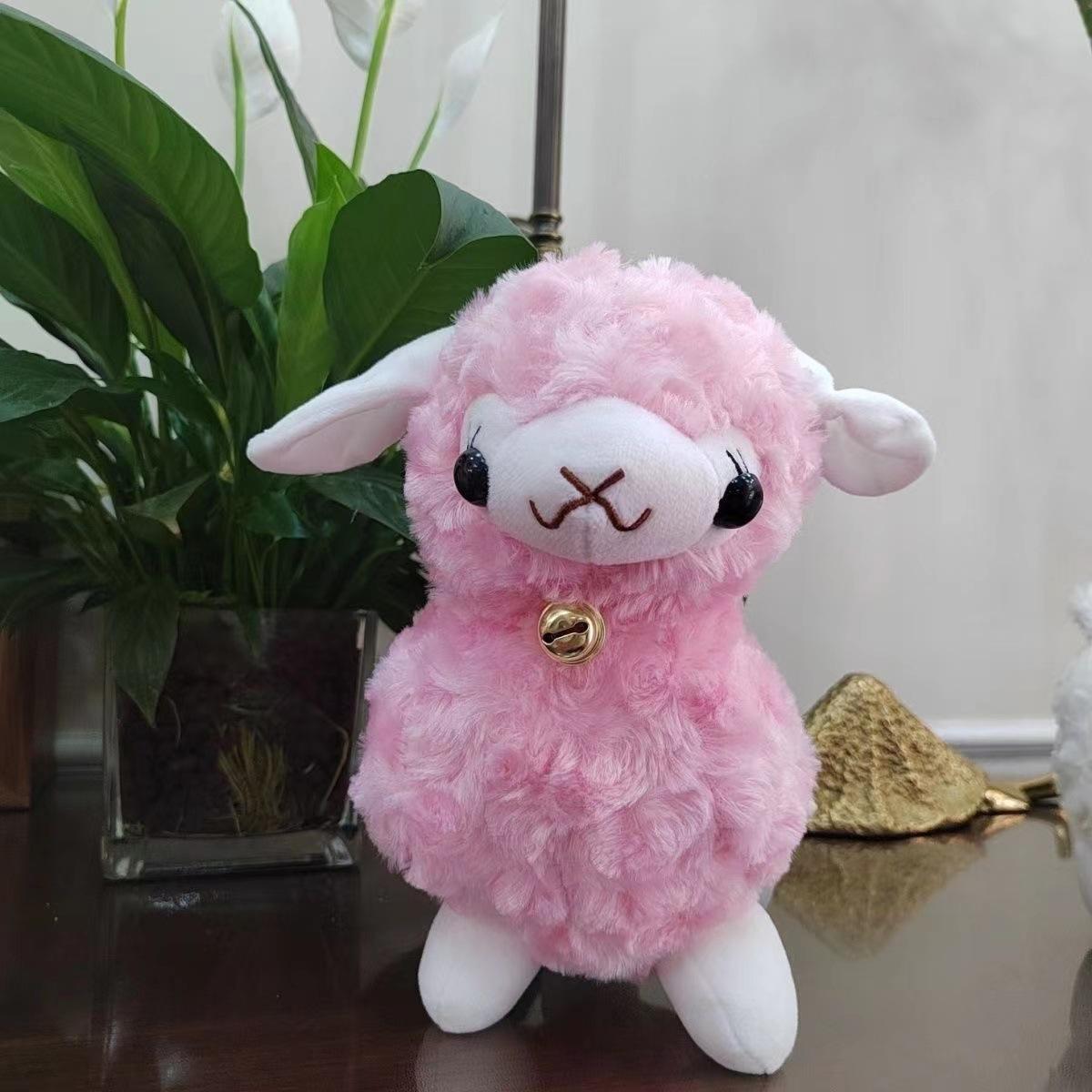 

Колокольчик овца ягненок кукла кукла автомат для ловли кукол кукла украшение подарок для мероприятия свадебное бросание девочка автомат для ловли кукол 25cm