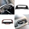 Crosselec Carbon Fiber Armrest Box Handle Bowl Cover Trim Interior Decoration Accessories for Dodge Charger 2011-2021/Chrysler 300 2015-2021