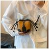 Trendy Color Block Mini Bucket Bag For Girls  Cute PU Leather Crossbody Bag Lightweight Drawstring Shoulder Bag For School Parties