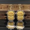Lucky Charm Imitation Gold Foil Zodiac Sheep Pendant Lucky Sheep Decoration Phone Chain Bag Pendant New Year Gift