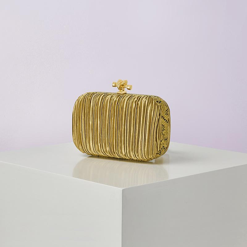 

Cavesha gold clutch,gold clutch purses for women evening wedding cocktail party evening bag shoulder crossbody handbag