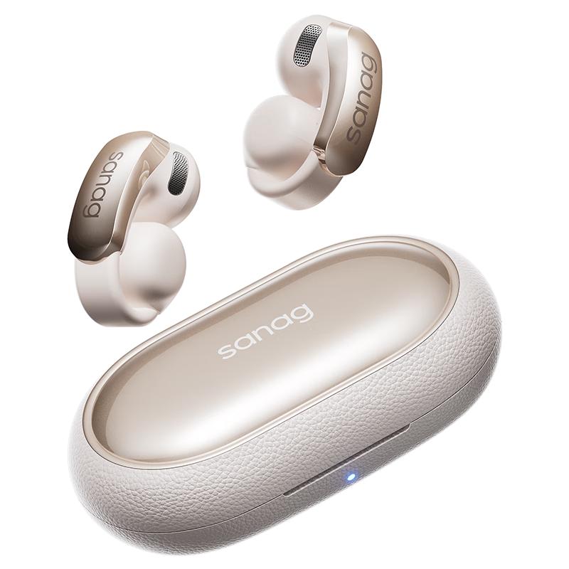 SANAG S9S AI Bone Conduction Clip-on Sport Earbuds