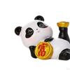 Decorative Panda Figurine for Table, Car Dashboard, Small Statuette, Centerpiece, Mantelpiece