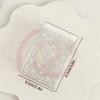 Cartoon Acrylic Photocard Storage Box Photo Cards Holder Idol Cards Storage Case Desk Accessiories Office Desk Card Organizer