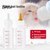 Cat Nursing Bottle 50ml, 120ml Feeding Soft Head Leak-proof Removable No Odor Pet Kitten Dogs for Newborn Puppy