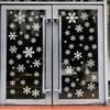 Weihnachts-Schneeflocken-Haftfolien - Neujahrs-Fensterdekorationen für Einkaufszentren und Türdisplays