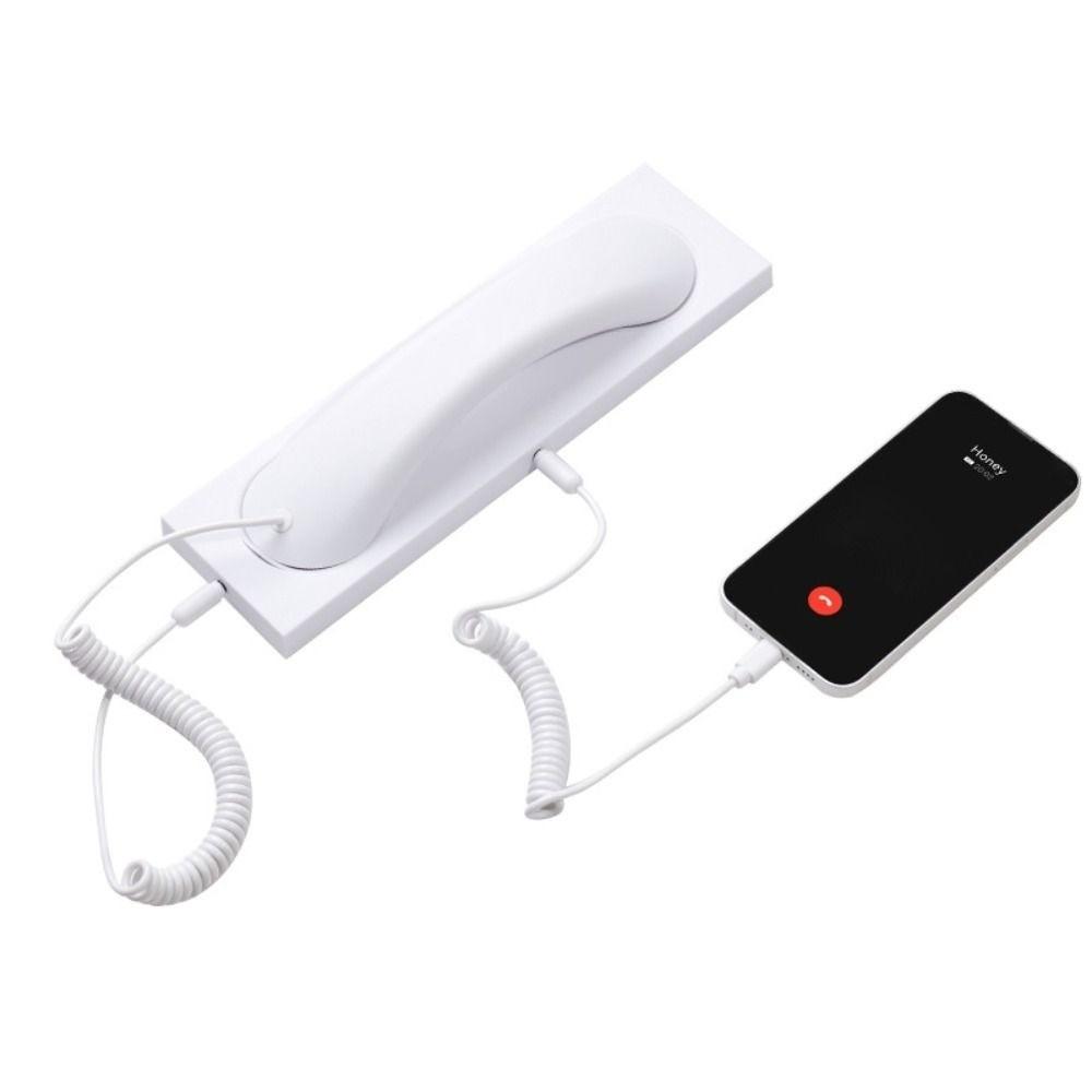 Type-C Phone Handset with Microphone Handheld Cell Phone Receiver High Quality Telephone Handset
