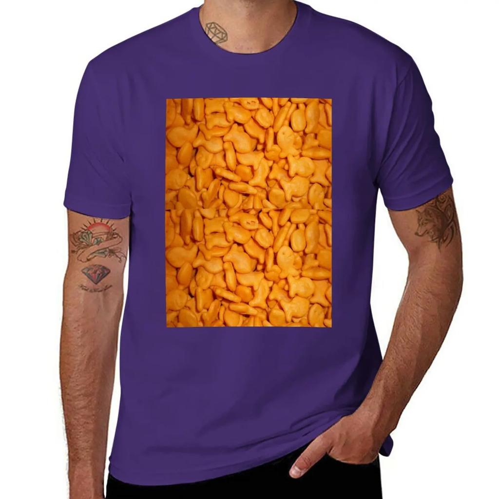 Goldfish T-Shirt Quick Drying Aesthetic Clothes Quick-drying Workout Shirts for Men