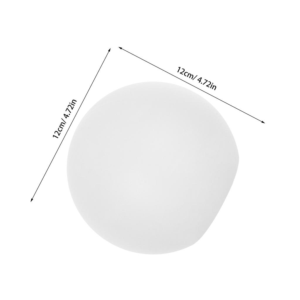 Round Pe Rotational Molded Pendant Lampshade Globe Light Cover for Chandelier Hanging Lamp Soft Diffused Lighting Lamp Shade