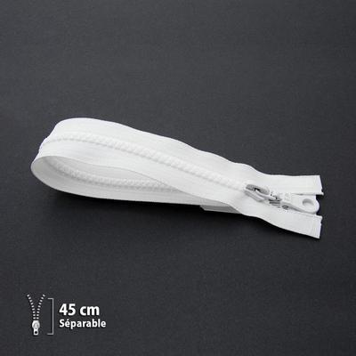 Zipper Z54 - Molded 6mm Separable - 45 Cm - 7154400045