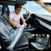 100pcs Universal Size Disposable Car Seat Covers Car Maintenance Seat Covers  Car Maintenance