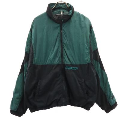 Zip Jacket L Green Men's Used