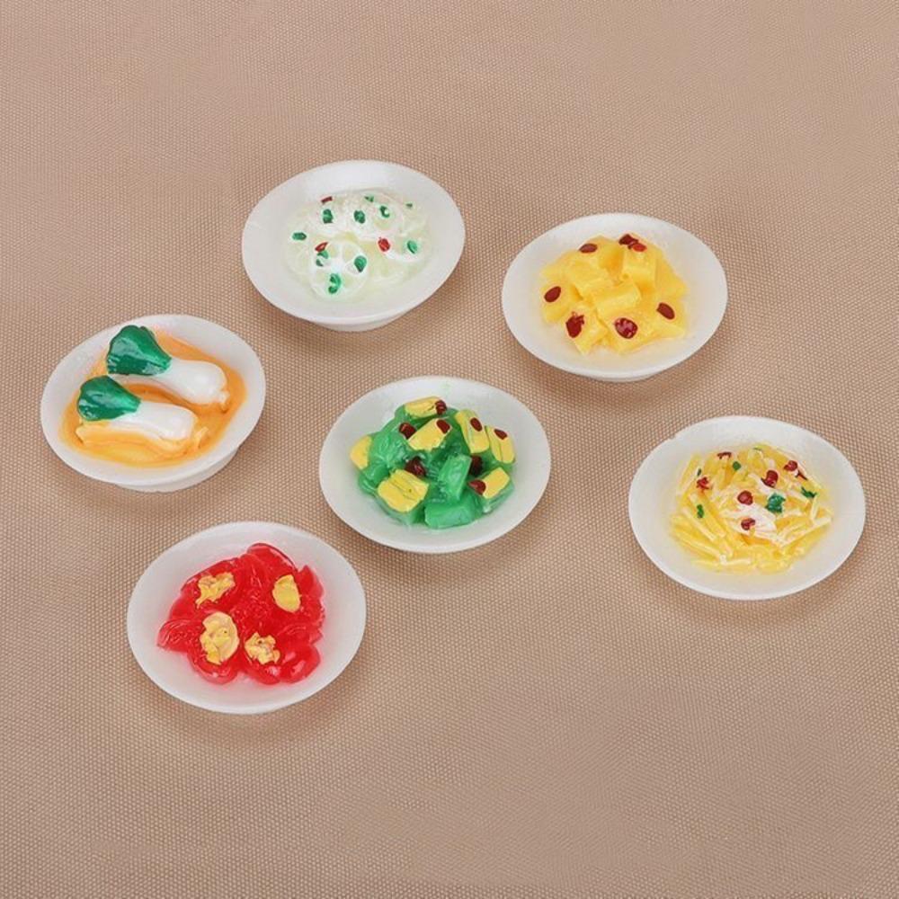 10pcs Kawaii Cute Bread Egg Breakfast Resin Simulation Model Dollhouse Miniature Kitchen Decoration Doll House Decor Accessories