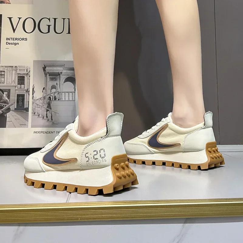 Breathable Durable Fashion Casual Sport Shoes Female Outdoor Running Walking Shoe Zapatillas Mujer Women Sneakers Platform