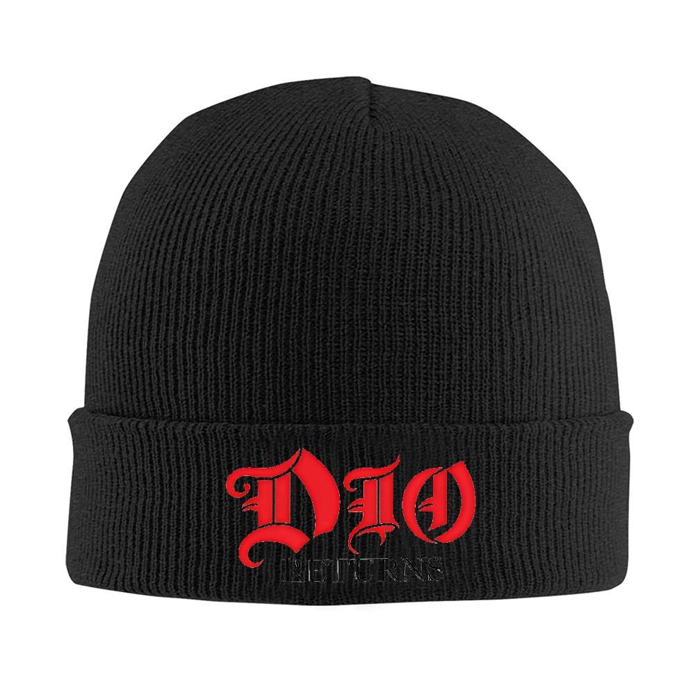 pc DIO Heavy Metal Band Knitted Hat Beanie Autumn Winter Hat Warm Color Cap Unisex Women
