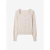 Cc Collect Square Neck Button Pullover C253ksk003