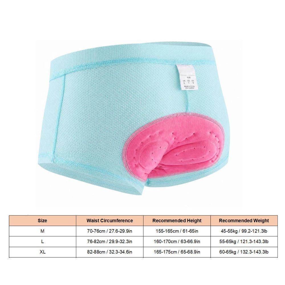 3D Padded Cycling Shorts Quick Dry Women Bicycle Briefs  for MTB Road Riding Fitness