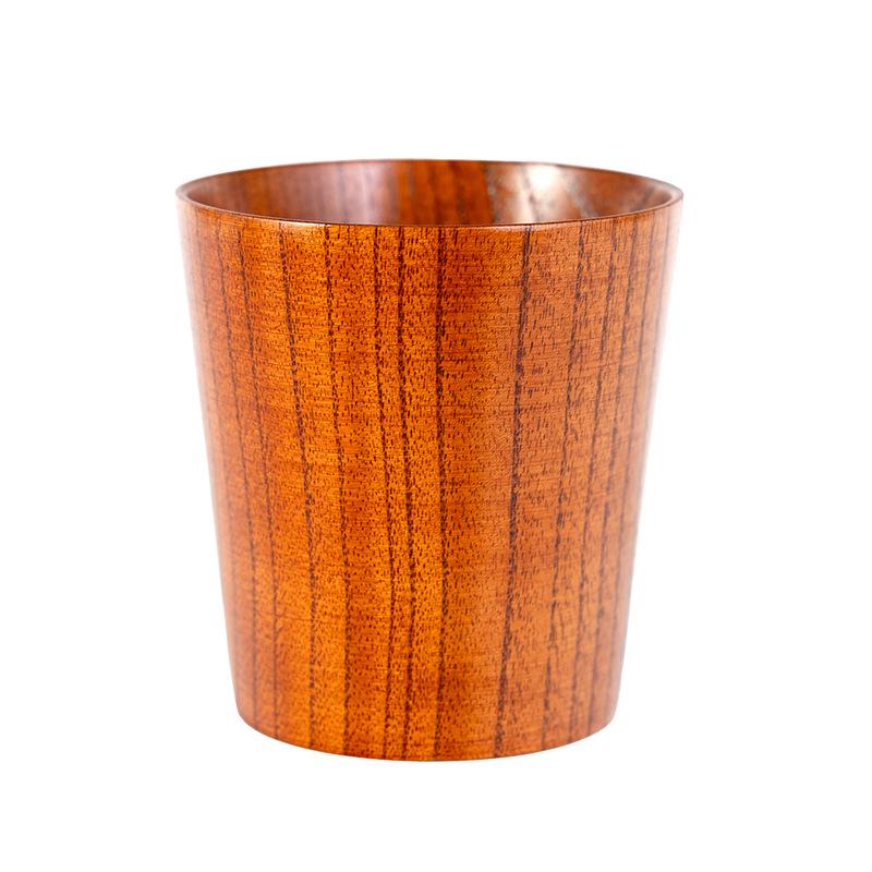 Japanese High-Temperature Resistant Jujube Wood Tea Mug
