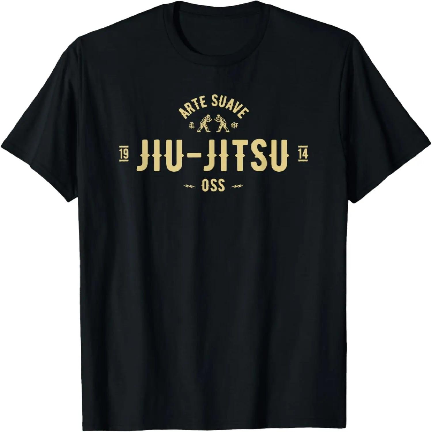

Футболка Бразильское джиу-джитсу Arte Suave Oss Футболка BJJ Футболка S чёрный